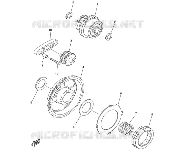BENDIX DE ARRANQUE 250/300
