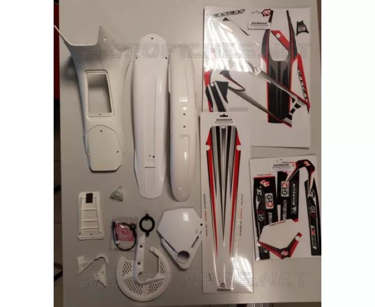 KIT PLASTICOS BLANCO TXT PRO 2002-2010