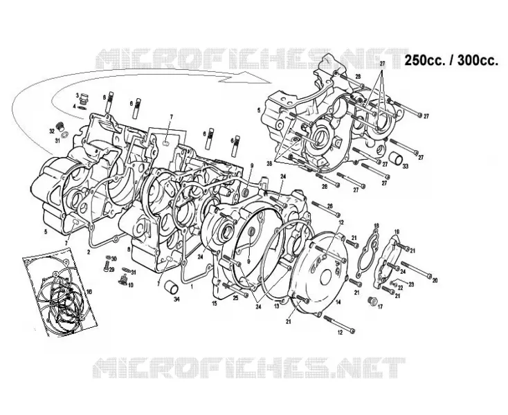 CARTERES CIGÜEÑAL