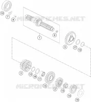 CAJA DE CAMBIOS - EJE PRIMARIO