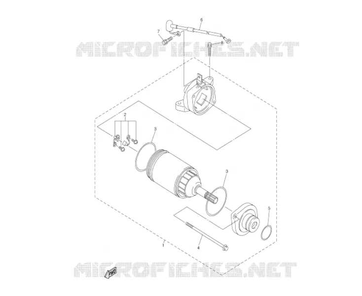 MOTOR ARRANQUE 450