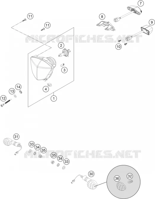FARO / PILOTO TRASERO