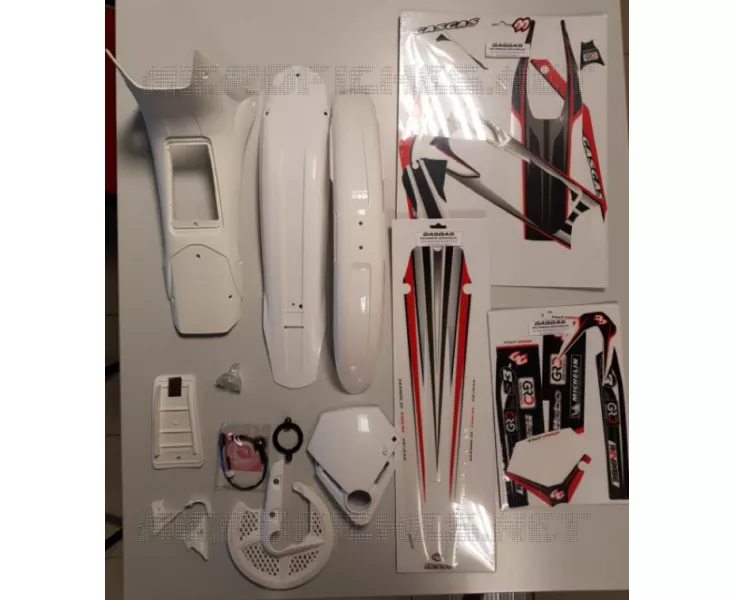 KIT PLASTICOS BLANCO TXT PRO 2002-2010