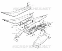 ASIENTO / PLASTICO TRASERA