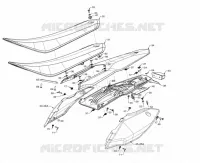 ASIENTO / PLASTICO TRASERA