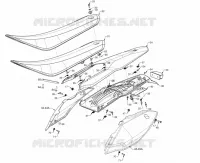ASIENTO / PLASTICO TRASERA