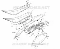 ASIENTO / PLASTICO TRASERA